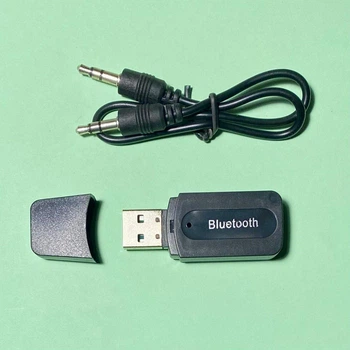 Беспроводной музыкальный приемник Bluetooth 5.0 с AUX выходом для магнитолы и аудиосистем