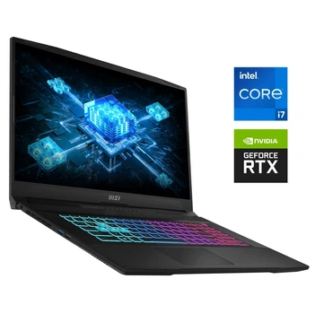 Ігровий ноутбук MSI Katana 17 B13V / 17.3" (1920x1080) IPS / Intel Core i7-13620H (10 (16) ядер по 2.4 - 4.9 GHz) / 16 GB DDR5 / 1000 GB SSD M.2 / nVidia GeForce RTX 4060, 8 GB GDDR6, 128-bit / WebCam / Win 11 Home б/в