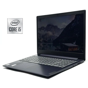 Ультрабук Lenovo IdeaPad 3 15IIL05 / 15.6" (1920x1080) TN / Intel Core i5-1035G1 (4 (8) ядра по 1.0 - 3.6 GHz) / 8 GB DDR4 / 256 GB SSD / Intel UHD Graphics / WebCam / Win 10 Pro б/у