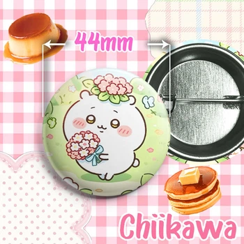 Значок Чикава из аниме Чикава / Chiikawa. №1. 44мм