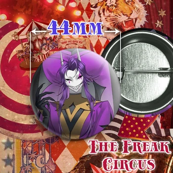 Значок Джестер из игры The Freak Circus. №18. 44мм