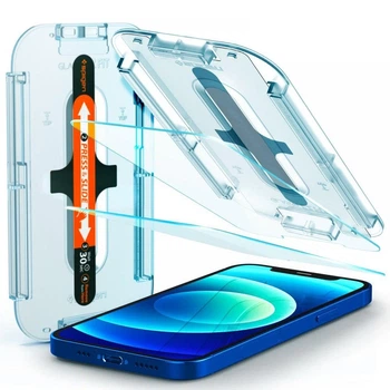 Защитное стекло Spigen для iPhone 12 | 12 Pro Glas.tR EZ Fit (2 Pack) (AGL01801)