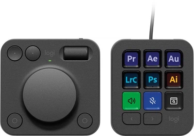 Консоль Logitech MX Creative Console Graphite (920-012931, 920-012660)