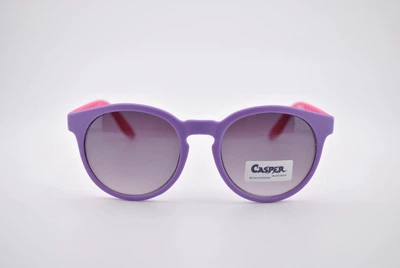 Сонцезахисні окуляри дитячі Casper CasperK76 C1 бузкові з бузковою лінзою градієнт