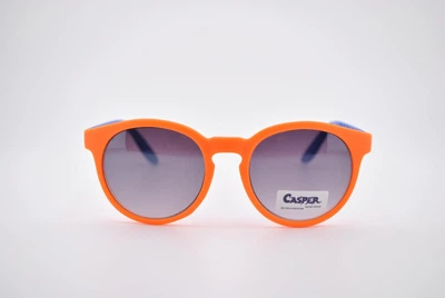 Сонцезахисні окуляри дитячі Casper CasperK76 C4 помаранчеві з сірою лінзою градієнт