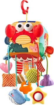 Сенсорна підвіска LEAN Toys Кубик Морські тварини (22649) (5905991049982)
