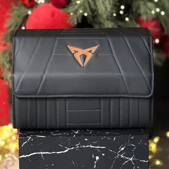 Сумка - органайзер в багажнике на магните Premium Pro Elite с вышивкой логотипа Cupra, размер М 50 см