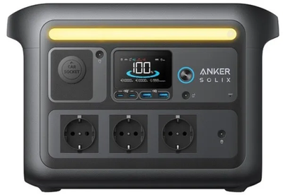 Зарядна станція Anker SOLIX C800X 768Wh | 1200W (A1755311)