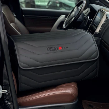 Автомобильный органайзер в багажник Premium Noble с логотипом Audi, размер М 50 см
