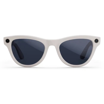 Смарт-очки Ray-Ban Meta Skyler Gen 2 Standard Shiny Chalky Gray Frame / Clear to Sapphire Transitions Lenses (RW4014 6700MF 52-20)