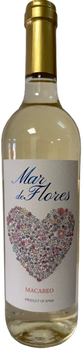 Вино Mar de Flores Macabeo біле сухе 0.75 л 12% (8436624053733)