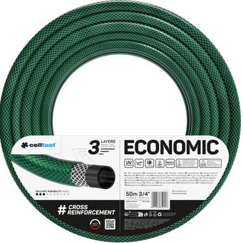 Waz ogrodowy Cellfast Economic 3/4″ 50 m (10-022)