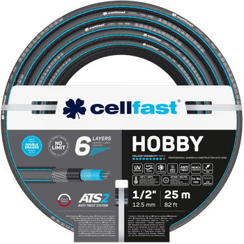 Waz ogrodowy Cellfast Hobby 1/2″ 25 m (16-200)