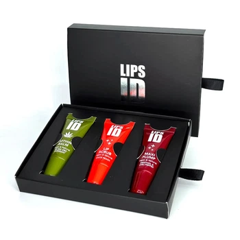 Набор для ухода за губами Combo Max Lips ID (Бальзам, плампер и скраб) 3×10 мл