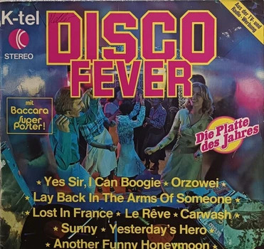 Вінілова платівка збірник диско Disco Fever: Boney M, Smokie, Baccara - EX, пластинка вінілова бв - Б/У