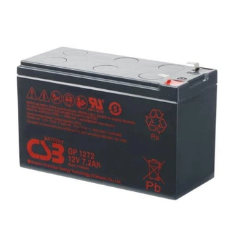Аккумуляторная батарея для ИБП CSB GP1272F2(28W) 12V 7.2Ah AGM свинцово-кислотная