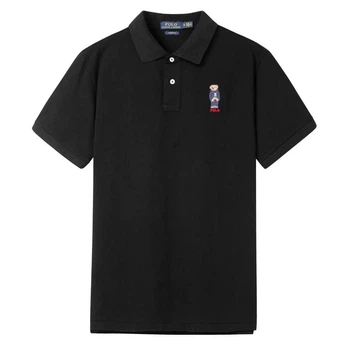 Чоловіча Футболка-Поло POLO Ralph Lauren Bear Чорний М