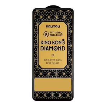 Захисне скло KingKong Diamond Glass чорне Samsung A51 A52 A52s A53 M31s S20 FE