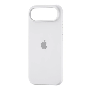 Чехол силиконовый Full Cover для iPhone 17 Air защита камеры белый