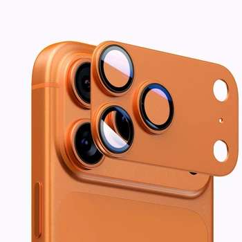 Защитное стекло Matte Metal Camera Protector для iPhone 17 Pro защита камеры оранжевый