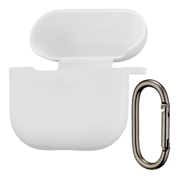 Чехол силиконовый 1,2 мм для наушников AirPods 4 белый