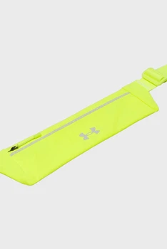 Салатова поясна сумка UA Velociti Run Belt-YLW Under Armour OSFM 1388914-731