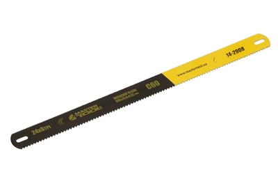 Полотно для металу/дереву MASTERTOOL двостороннє C60 300х25х0.6 мм/24/8х1" Ram D 6 шт 14-2908