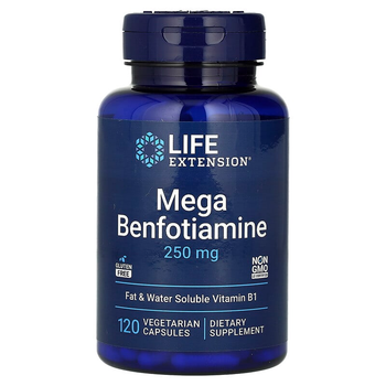 Бенфотиамин Life Extension "Mega Benfotiamine" 250 мг (120 капсул)
