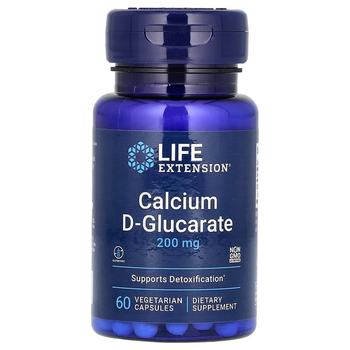 Кальций D-глюкарат Life Extension "Calcium D-Glucarate" 200 мг (60 капсул)