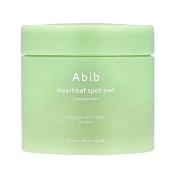 Заспокійливі диски для обличчя Abib Heartleaf Spot Pad Calming Touch, 150ml/80 шт