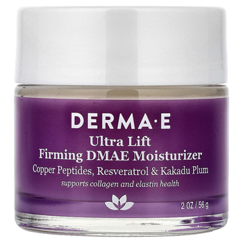 Крем для лица с ДМАЭ Derma E "Firming DMAE Moisturizer" увлажнение и лифтинг (56 г)