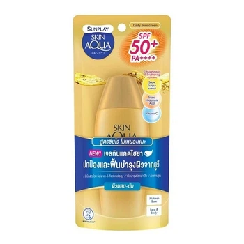 Солнцезащитный увлажняющий гель Rohto Sunplay с Гиалуроновой Кислотой и SPF50+ PA++++ 80г