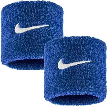 Напульсники Nike SWOOSH CLASSIC WRISTBANDS 2PK синий Универсальные One Size N.101.2405.400.OS