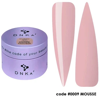 Гель для нарощування нігтів DNKa Builder Gel Mousse №0009 30 мл