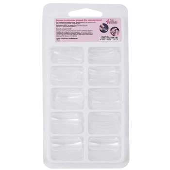 Верхні силіконові форми для нарощування Nails Molekula 100 шт
