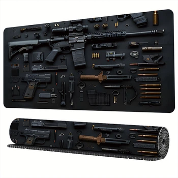 Коврик для мыши. 80*30 см. Игровая поверхность. Коврик для геймеров ammo, (G6-00080.ammo)