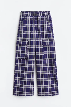 Брюки cargo для девочки H&M wide leg 1126457-002 146 см (10-11 years) Фиолетовый