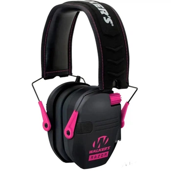 Активні навушники Walker’s Razor Pink, шумозахисні електронні, NRR 23 dB, Pink