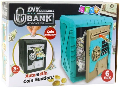 Електронна скарбничка-сейф LEAN Toys DIY на пін-код зі звуковими ефектами (750666) (5905991083283)