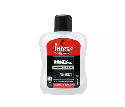 Бальзам після гоління INTESA Balsamo Dopobarba Energizzante Caffeina & Guarana освіжаючий, 100 мл