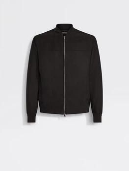 Бомбер мужской Zegna UFPNSA9-F189P-K09 L чёрный