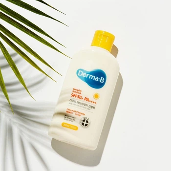 Крем сонцезахисний для обличчя та тіла Derma:B Everyday Sun Block SPF 50+ PA++++, 200 ml