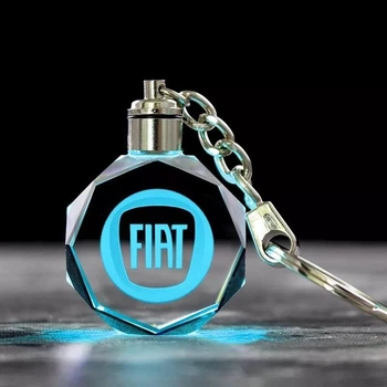 Брелок для ключів з логотипом Фіат Fiat з підсвіткою