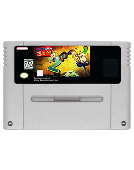 Игра RMC SNES Earthworm Jim 2 Europe Английская Версия Только Картридж Б/У