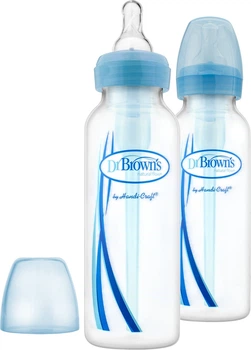 Набір пляшечок для годування Dr. Brown's Options+ Блакитний 2 шт х 250 мл (72239306376)