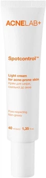 Крем ACNELAB+ Spotcontrol Light cream for acne-prone skin для кожи, склонной к акне 40 мл (4823109412941)