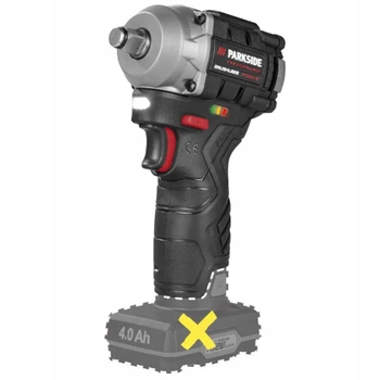 Аккумуляторный ударный бесщеточный гайковерт на 12 В Parkside PERFORMANCE PPDSSA 12 A1 350 Нм, 1/2"