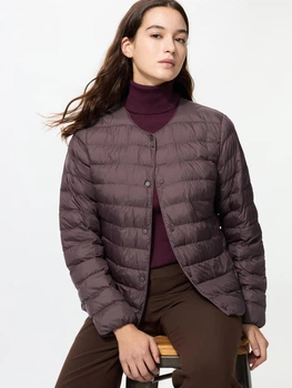 Куртка Uniqlo розмір М бордова (19) (478568)