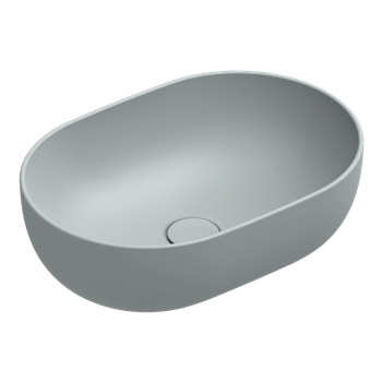 Умывальник накладной CATALANO Sfera 500x350x160мм овальный серый 0522500028