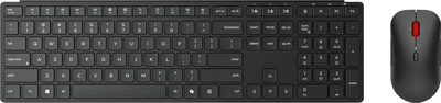 Zestaw bezprzewodowy Lenovo Multi-Mode Pro Combo 6000 Wireless/Bluetooth Eclipse Black (4X31S04853)